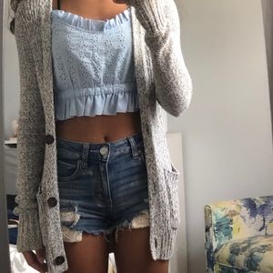 Grey Cardigan